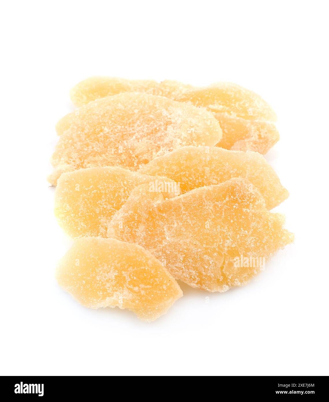 Fettine di zenzero essiccato Foto Stock