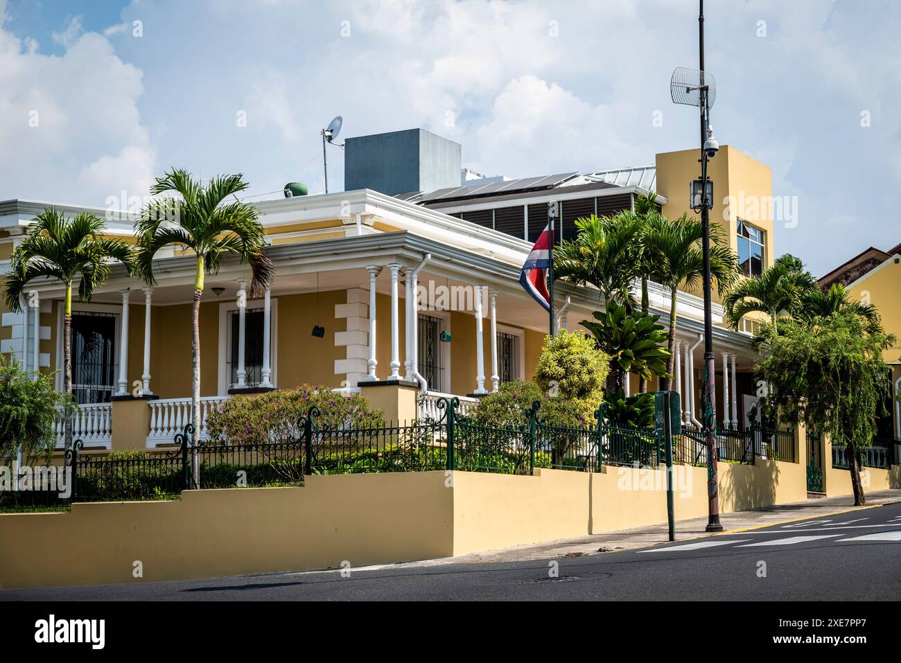 Edificio governativo per i servizi sociali, San Jose, Costa Rica Foto Stock