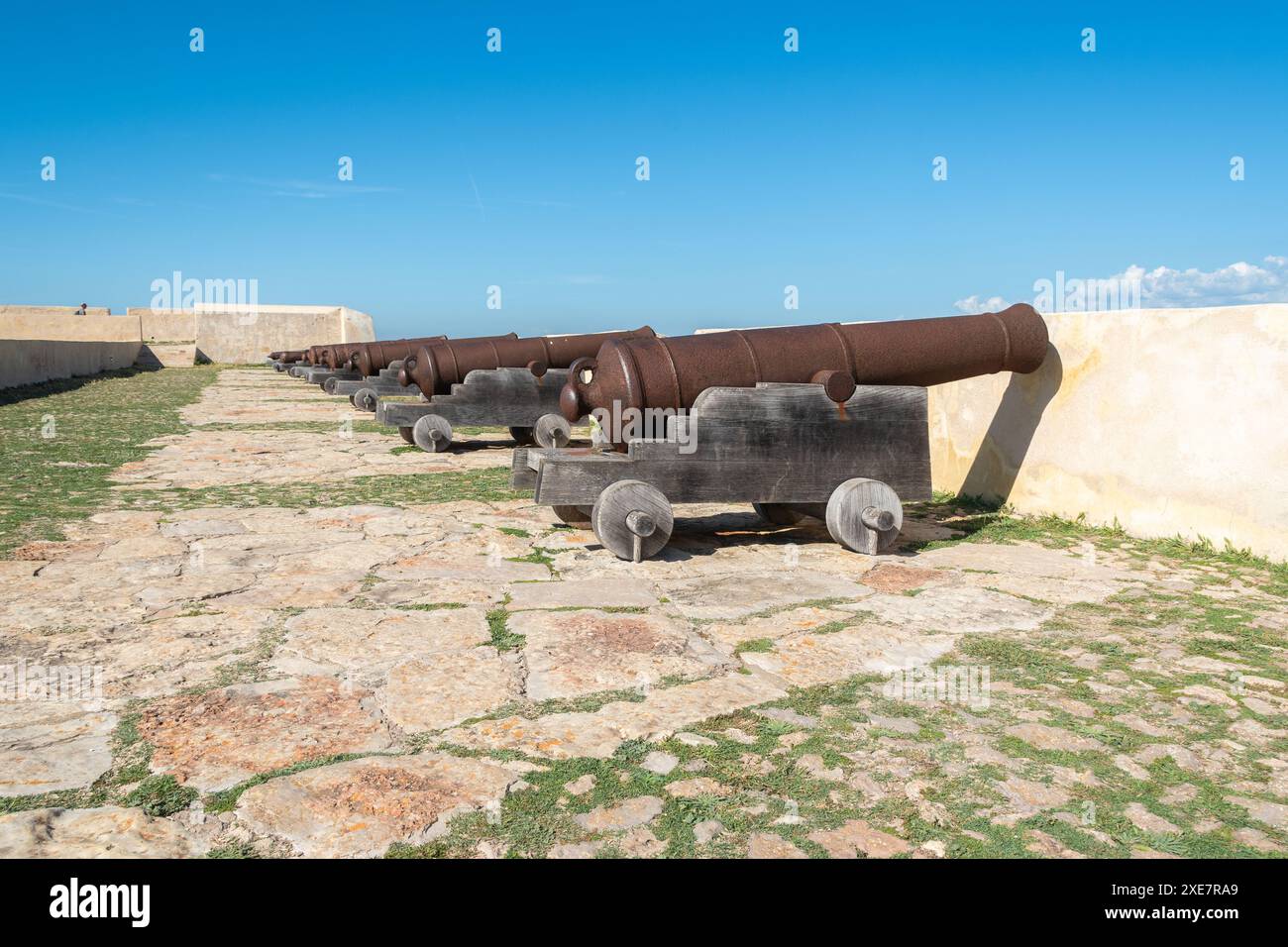 Fortezza di Sagres, algarve, portogallo Foto Stock