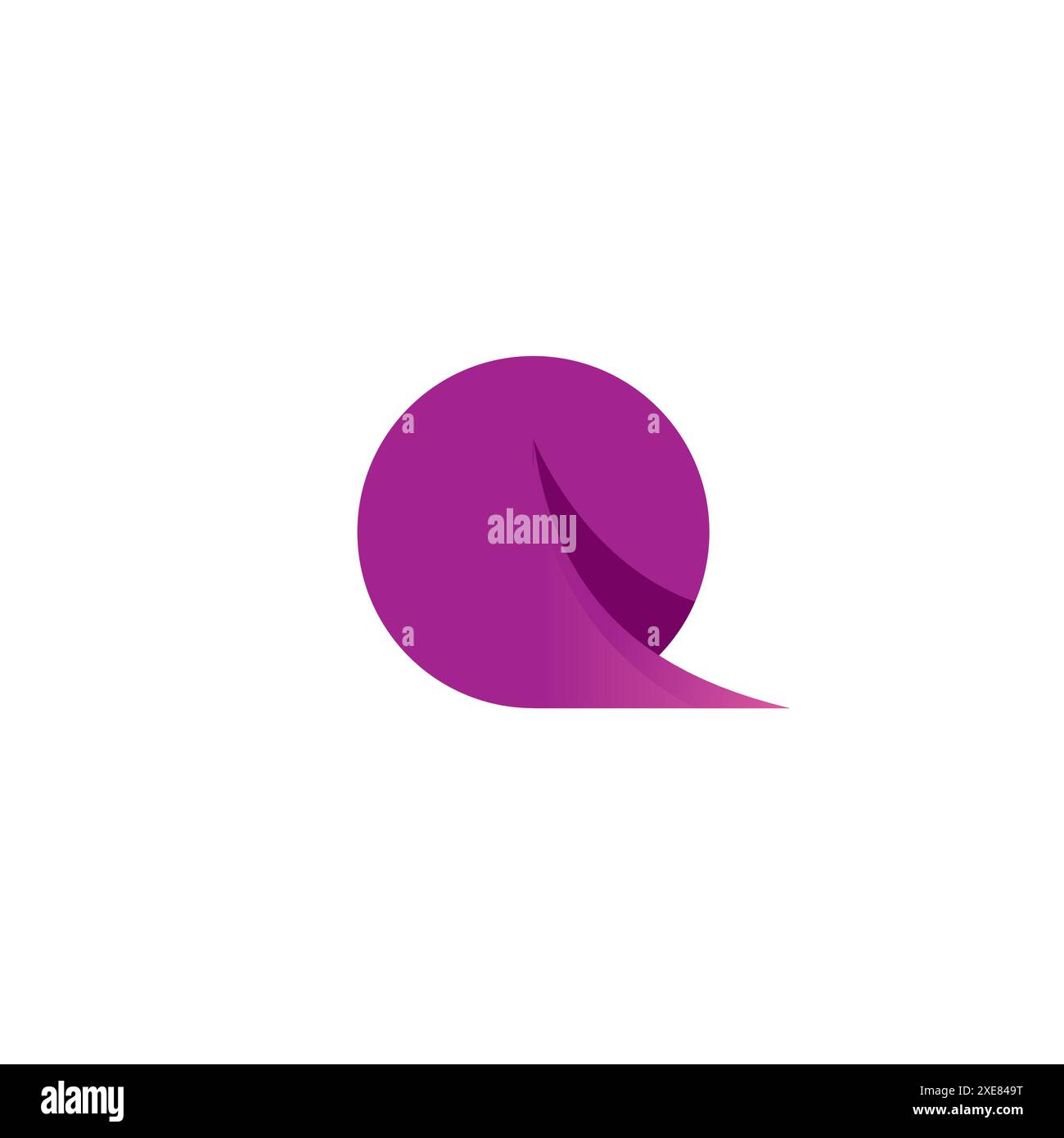 Letter Q Logo Modern Design Vector. Q icona iniziale Illustrazione Vettoriale