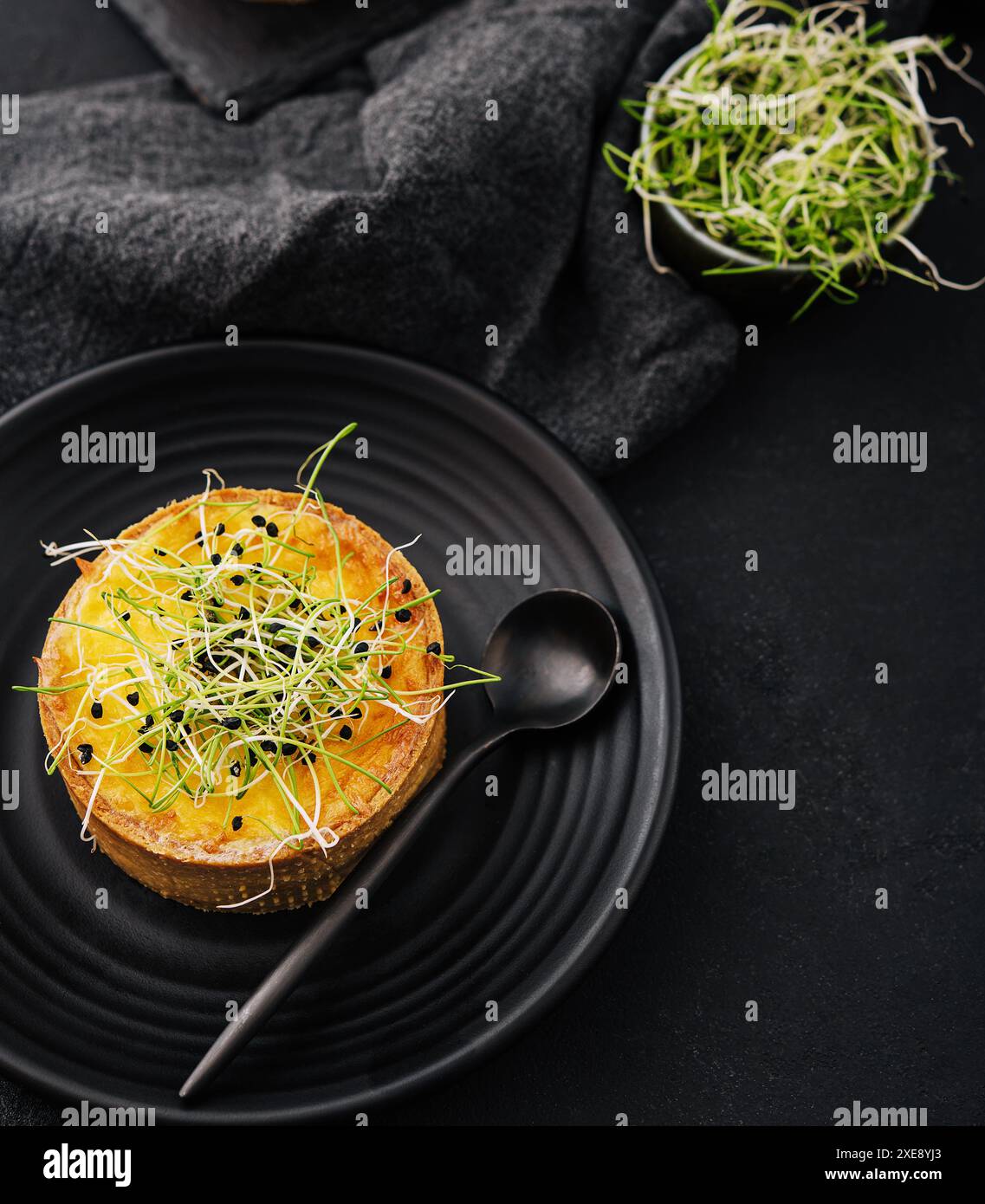 Mini stuzzichini con vista dall'alto Foto Stock