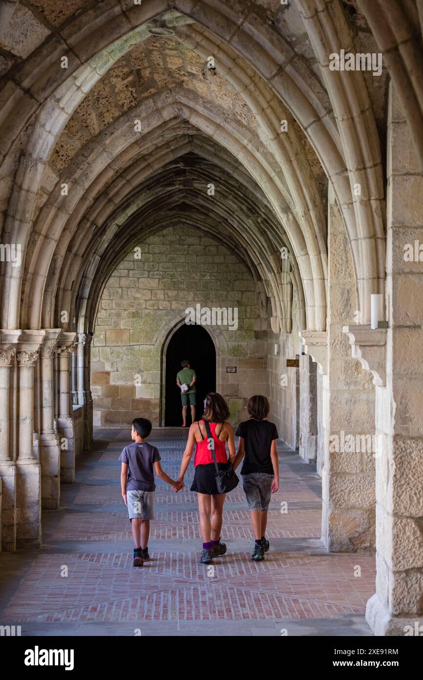 Monastero di Santa MarÃ­a la Real de Iranzu Foto Stock