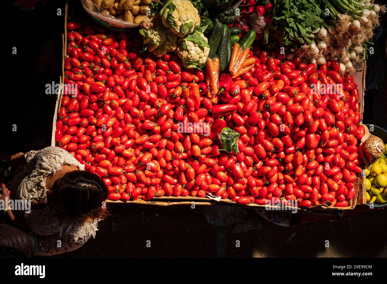 Mercato tradizionale Foto Stock