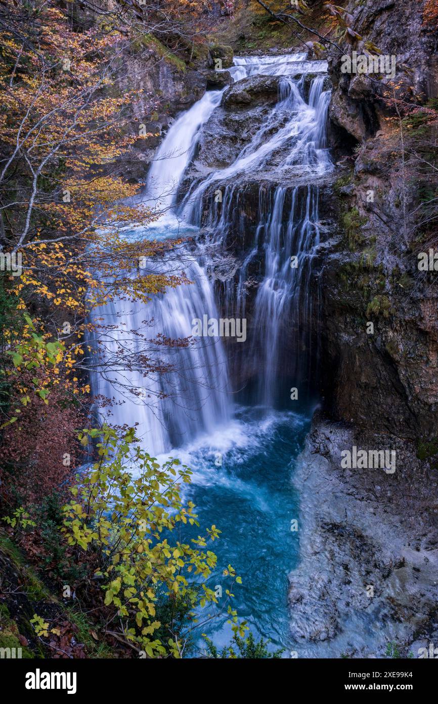 Cascata la Cueva Foto Stock
