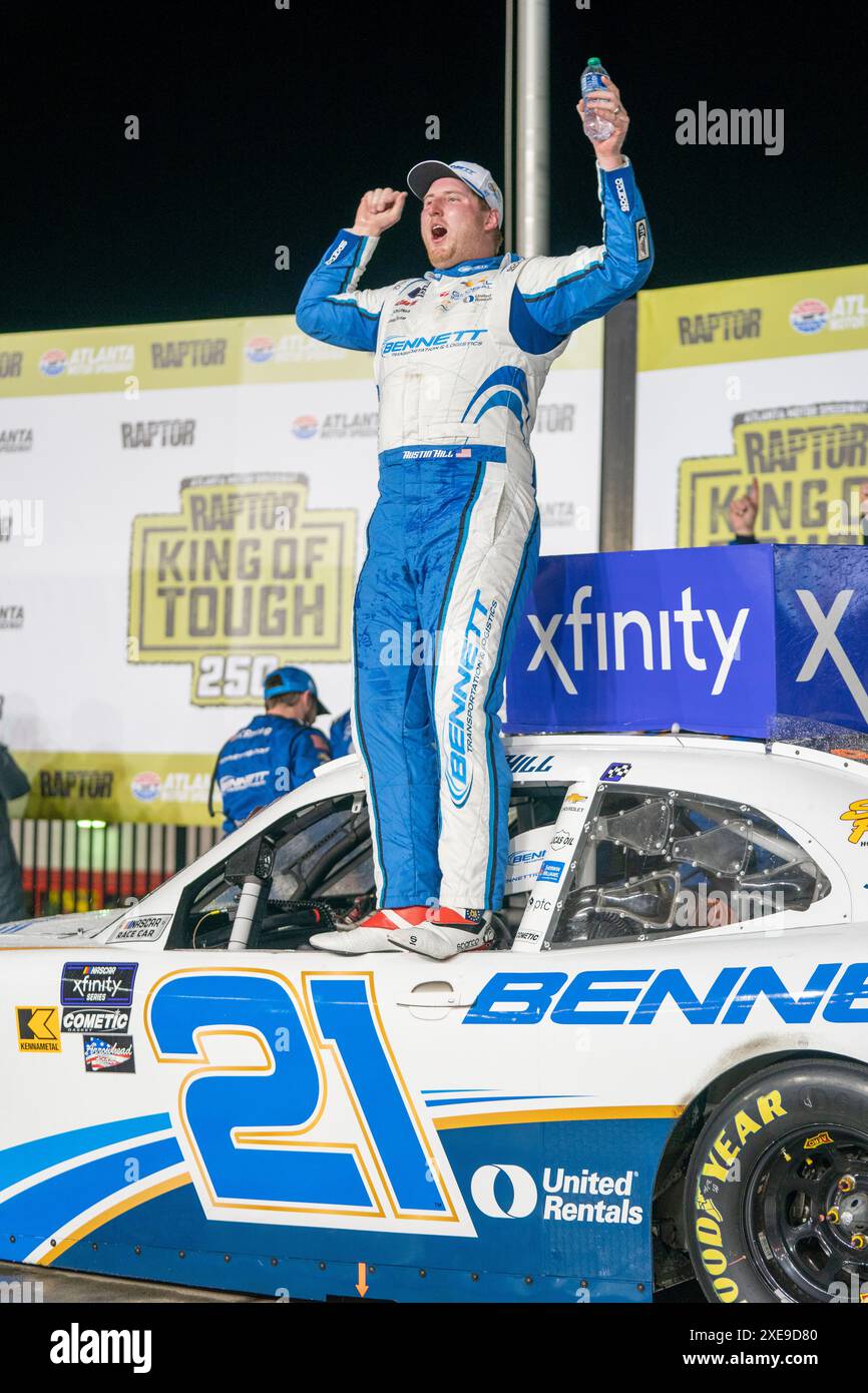 NASCAR Xfinity Series : 24 febbraio RAPTOR King of Tough 250 Foto Stock