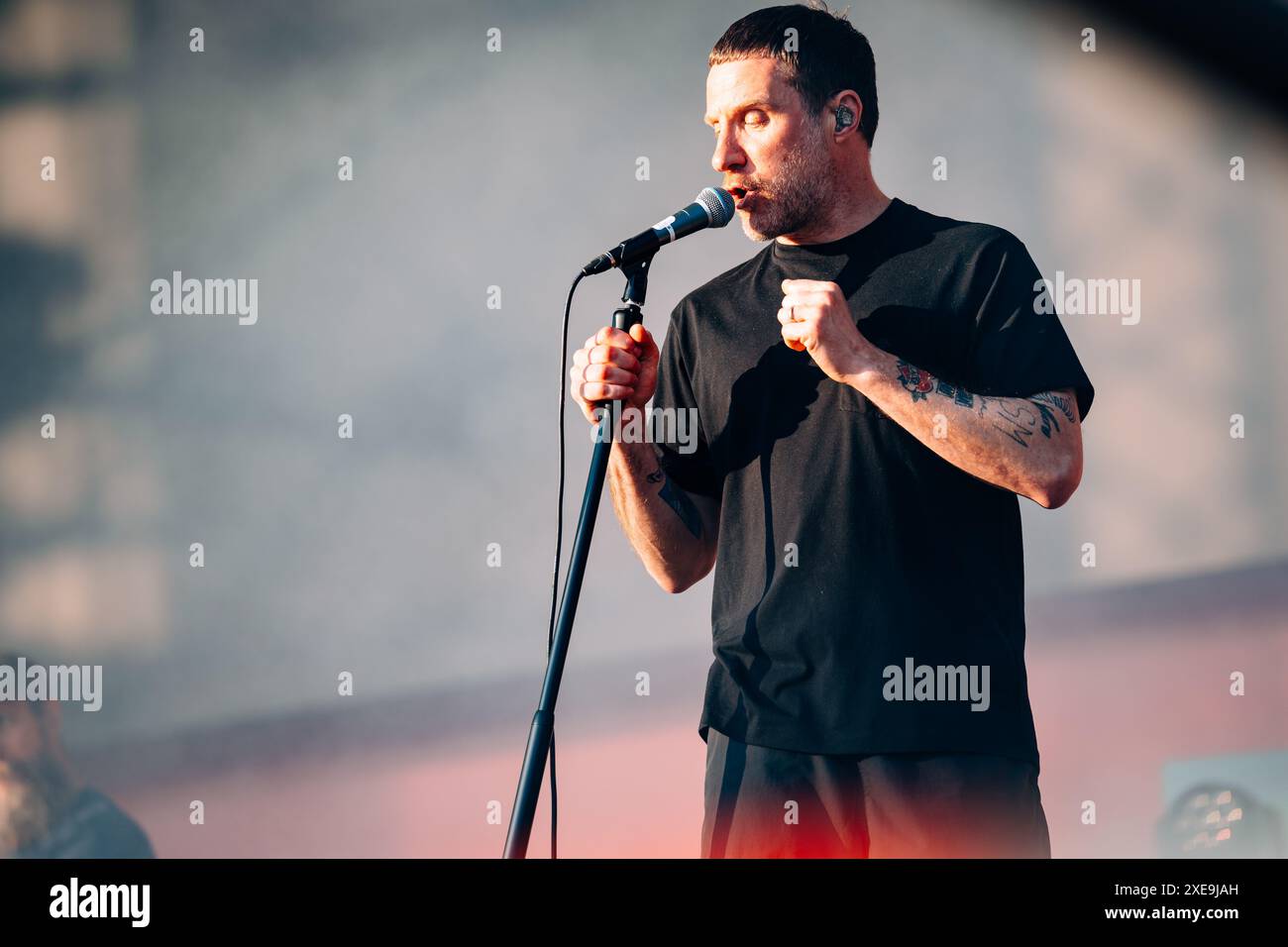 Seaford Mods vive a Lido di Camaiore (LU) Italia, la prima Estate Foto Stock