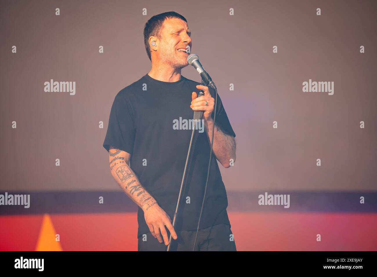 Seaford Mods vive a Lido di Camaiore (LU) Italia, la prima Estate Foto Stock