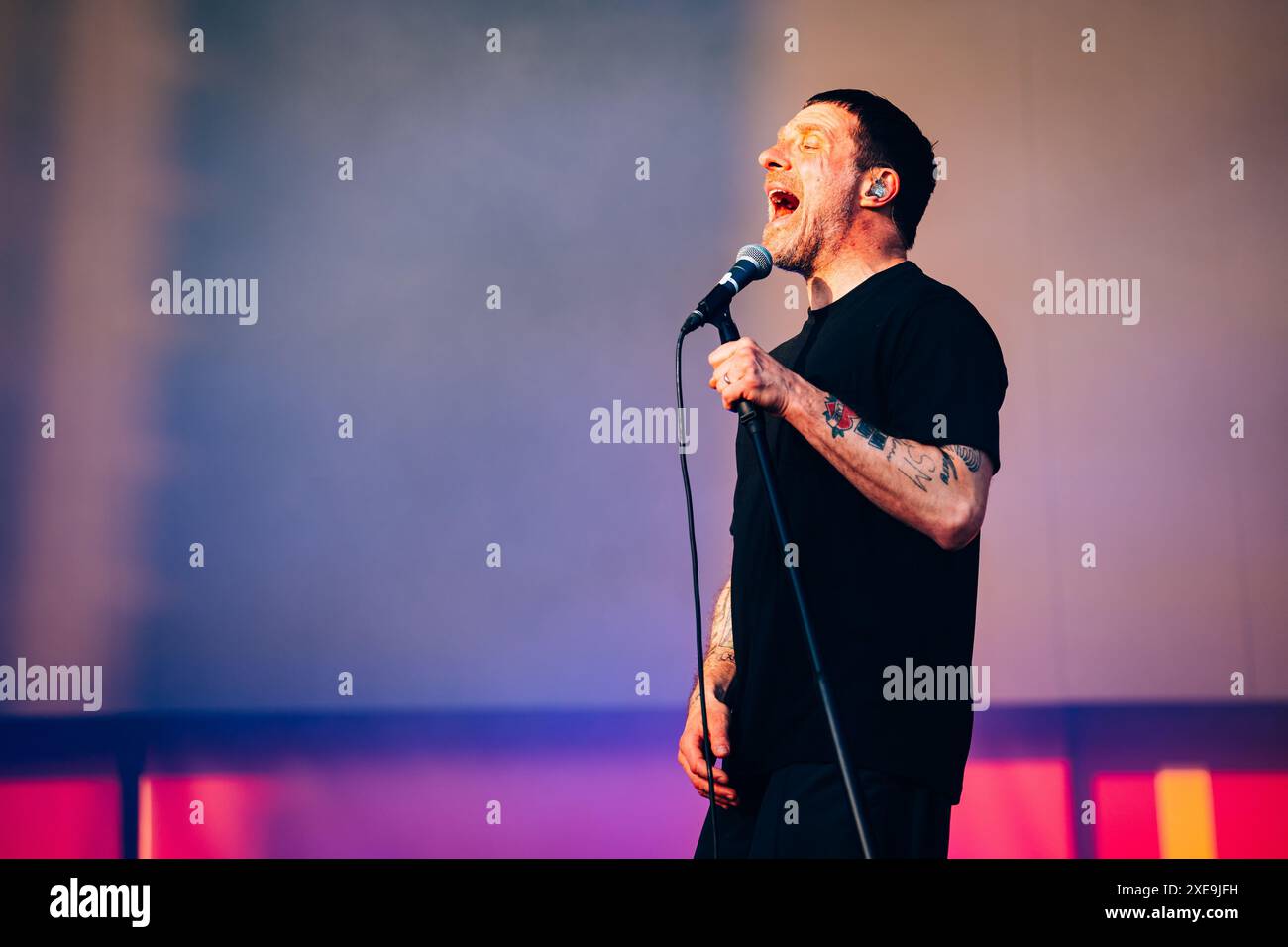 Seaford Mods vive a Lido di Camaiore (LU) Italia, la prima Estate Foto Stock