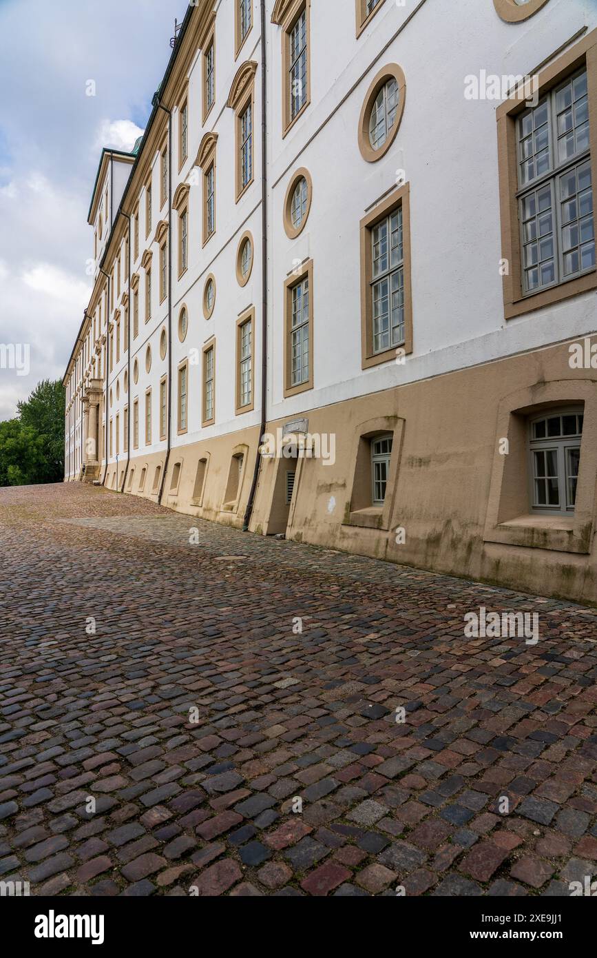 Vista del castello di Gottorf nello Schleswig in Germania. Foto Stock