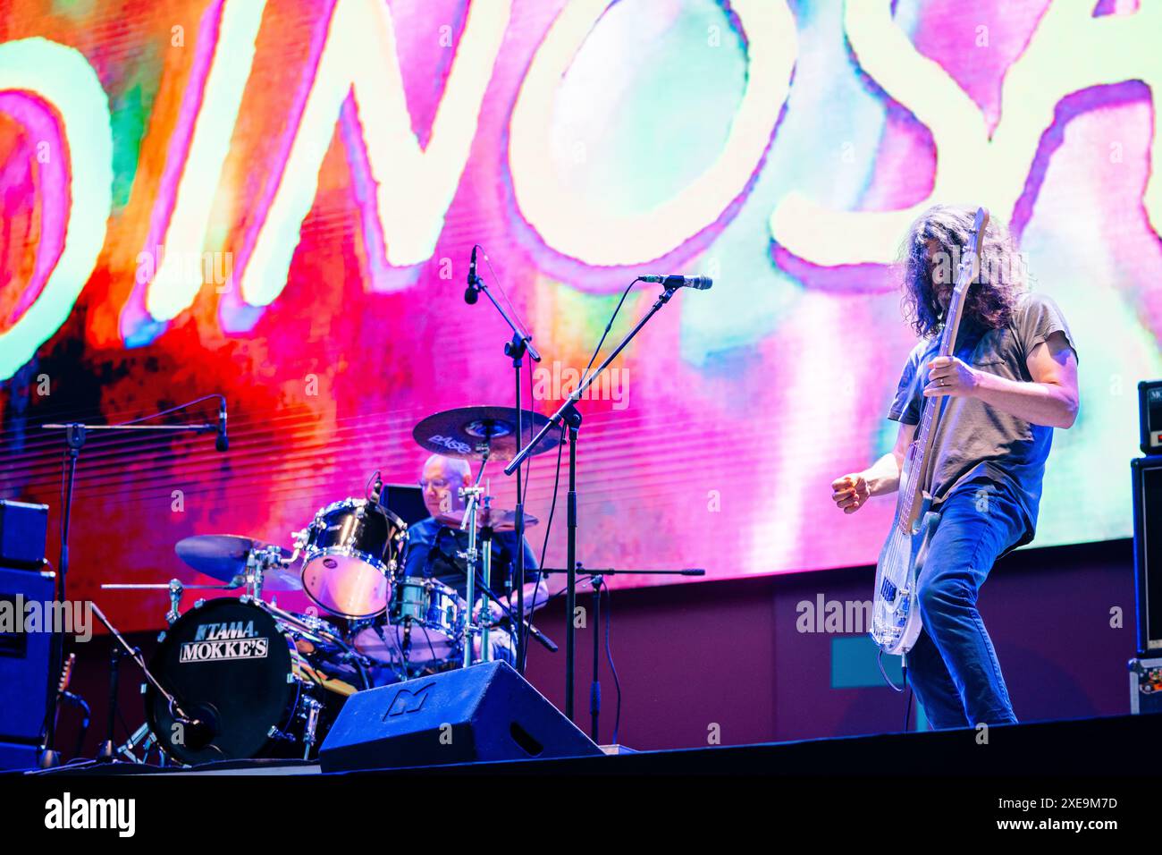 Dinosauro jr. Live a Lido di Camaiore (LU) Italia, la prima Estate Foto Stock