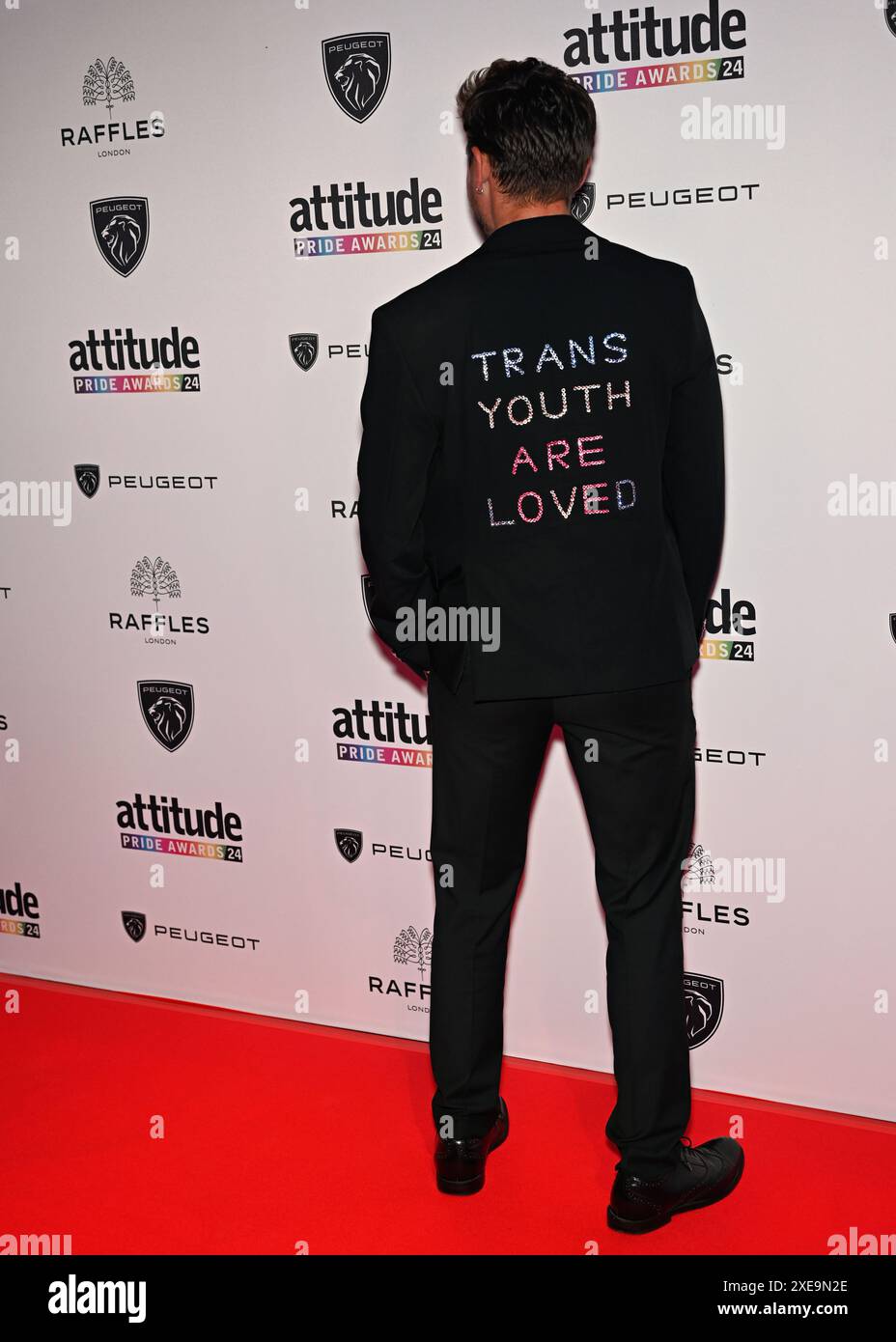 LONDRA, REGNO UNITO. 26 giugno 2024. Jude Guaitamacchi partecipa agli Attitude Pride Awards 2024 al Raffles London, The OWO, Londra, Regno Unito. Credito: Vedi li/Picture Capital/Alamy Live News Foto Stock