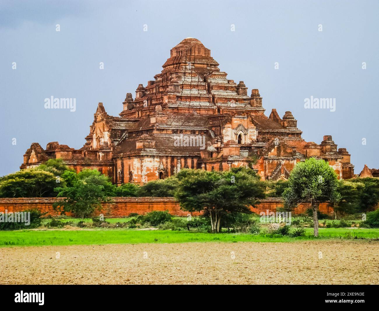 Templi Bagan, edifici religiosi del buddismo Foto Stock