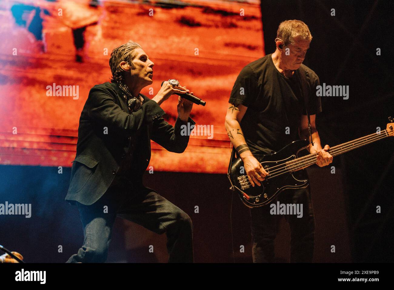 Jane's Addiction vive a Lido di Camaiore (LU) Italia, la prima Estate Foto Stock