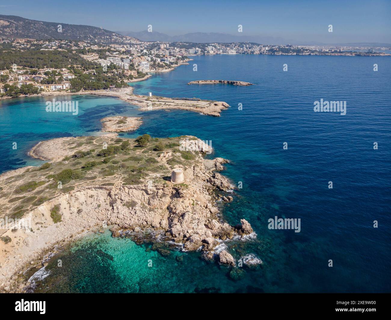 Illetes spiaggia Foto Stock