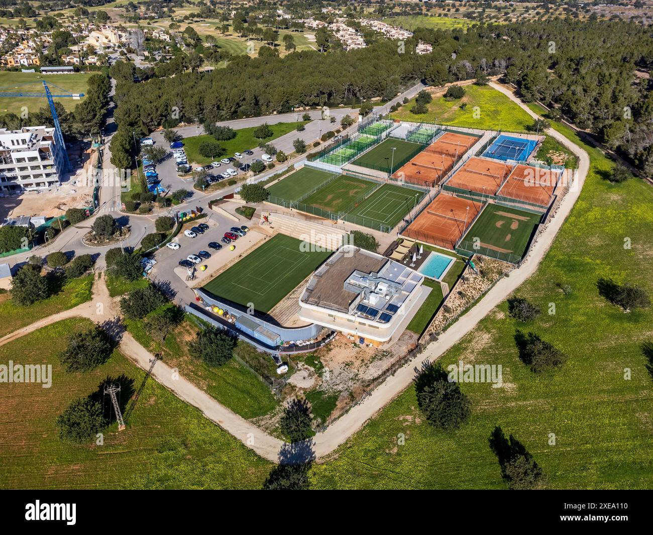 Country Club di Mallorca Foto Stock