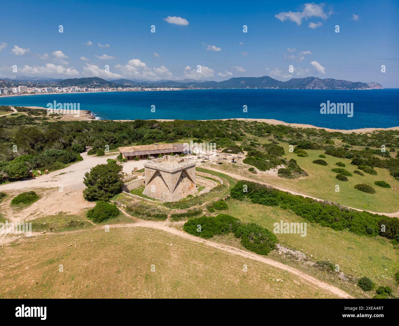 Castell de Amer Foto Stock