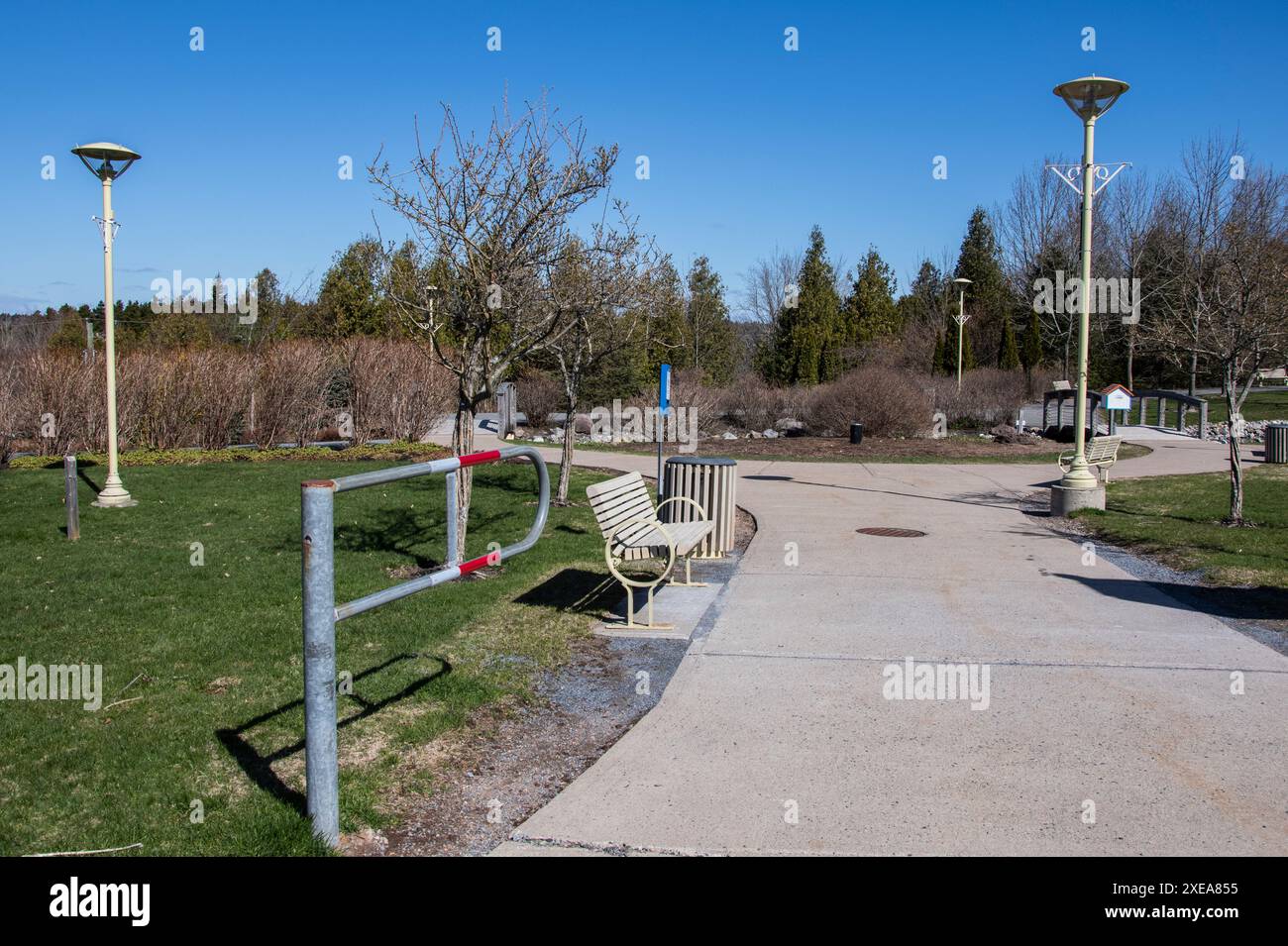 Arts & Culture Park a Quispamsis, New Brunswick, Canada Foto Stock