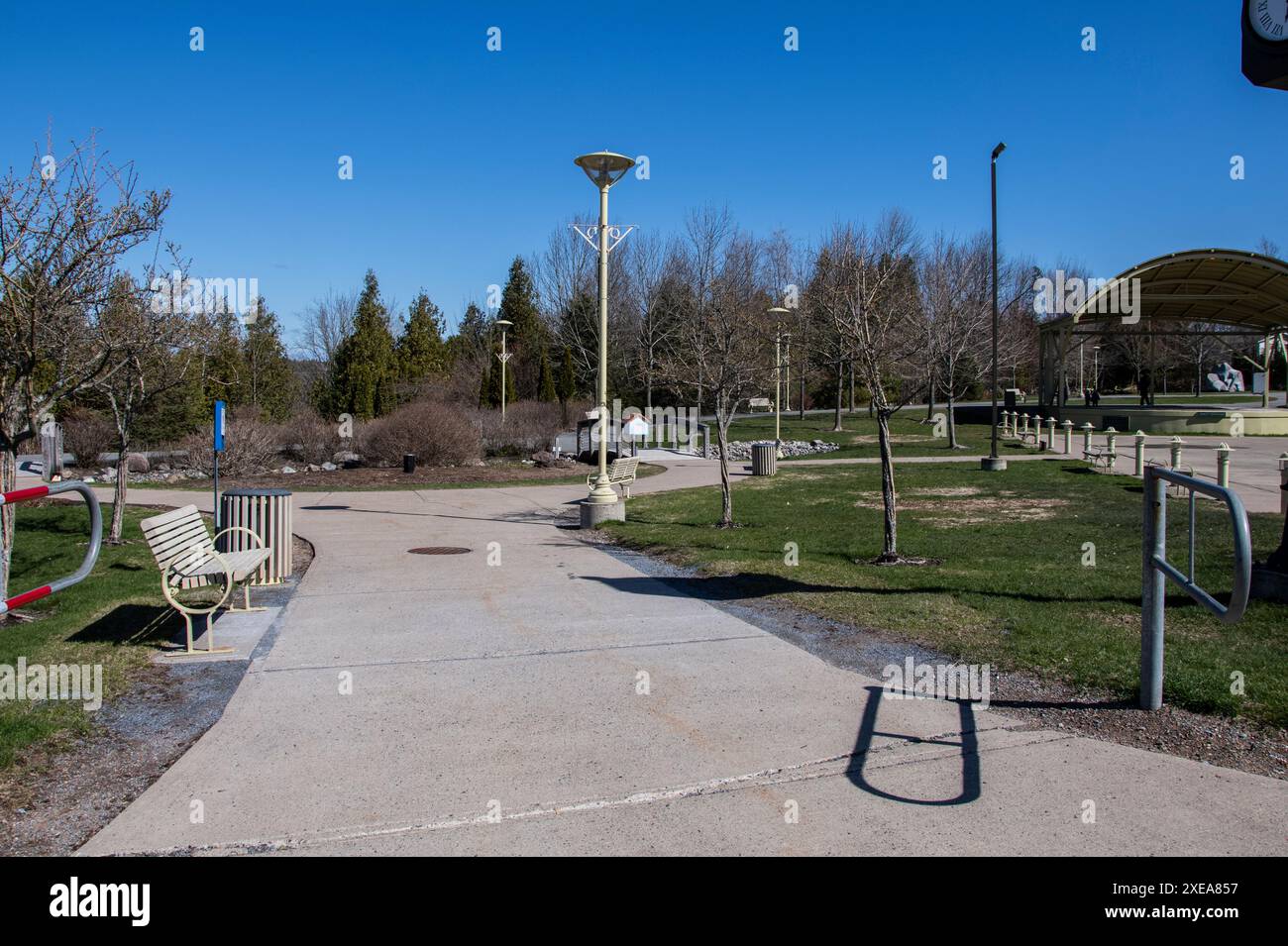 Arts & Culture Park a Quispamsis, New Brunswick, Canada Foto Stock