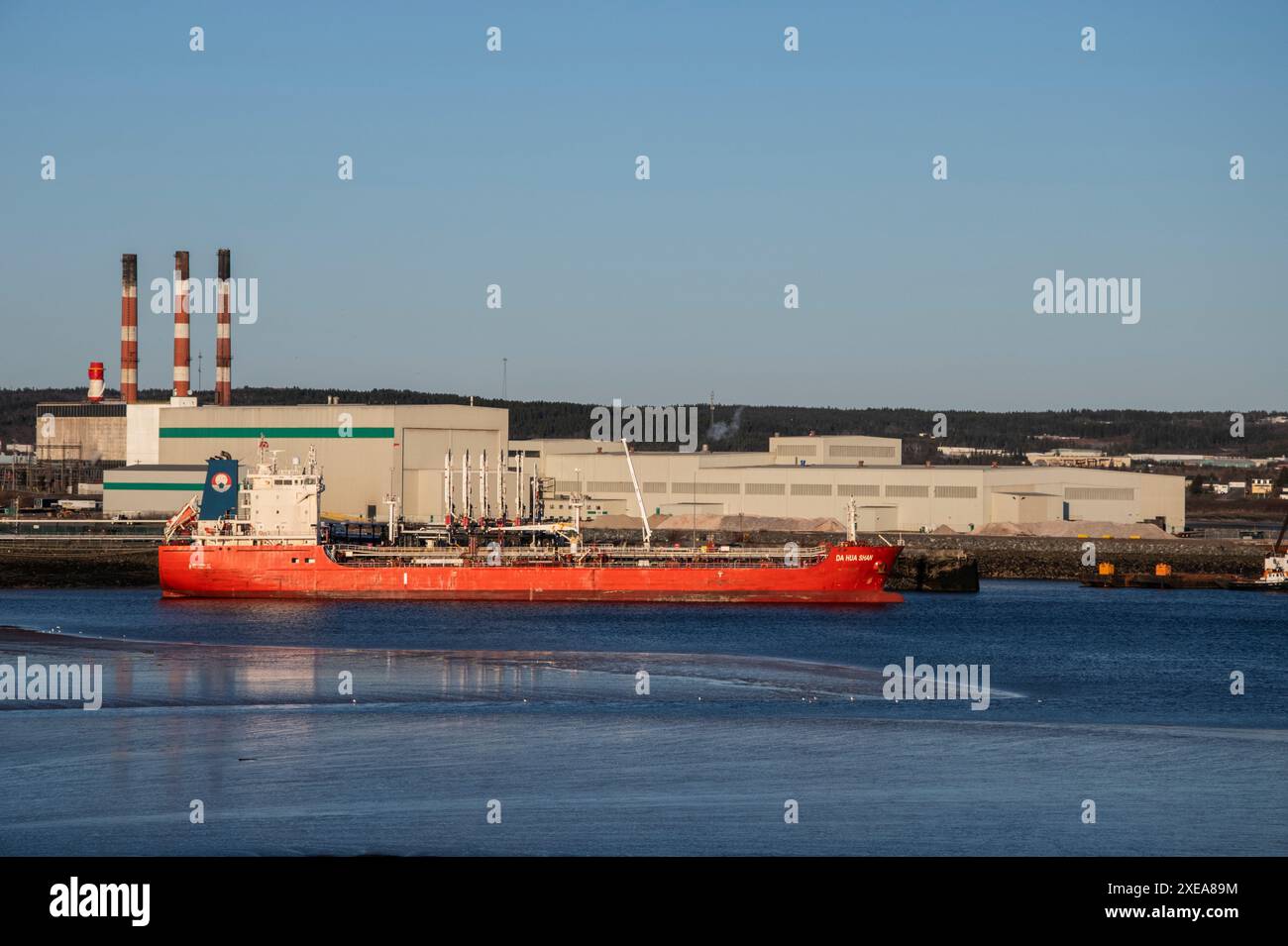 Irving Oil Terminals a Saint John, New Brunswick, Canada Foto Stock
