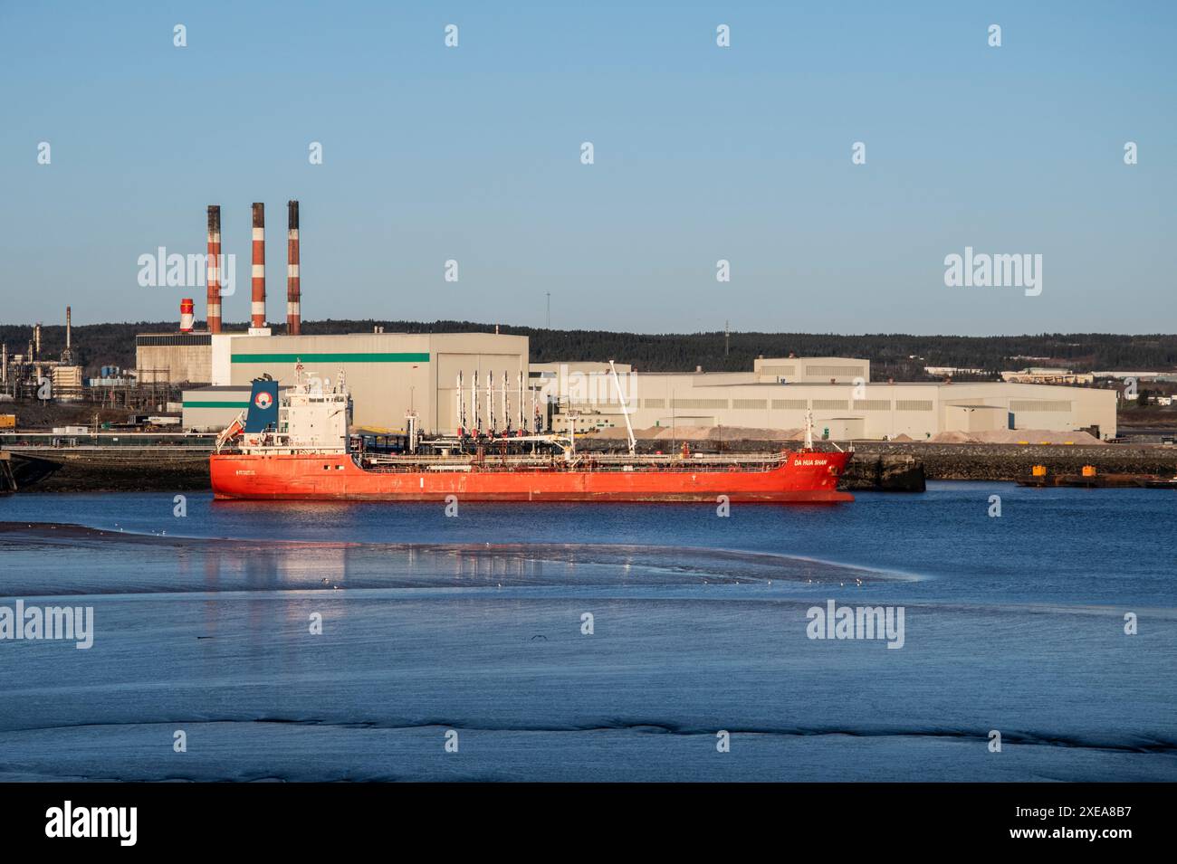 Irving Oil Terminals a Saint John, New Brunswick, Canada Foto Stock