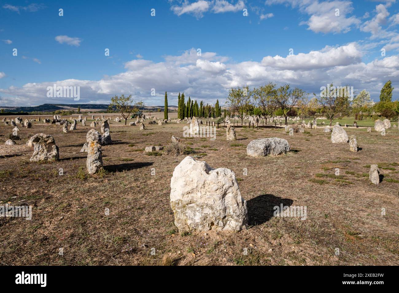 Necropoli di Las Ruedas Foto Stock