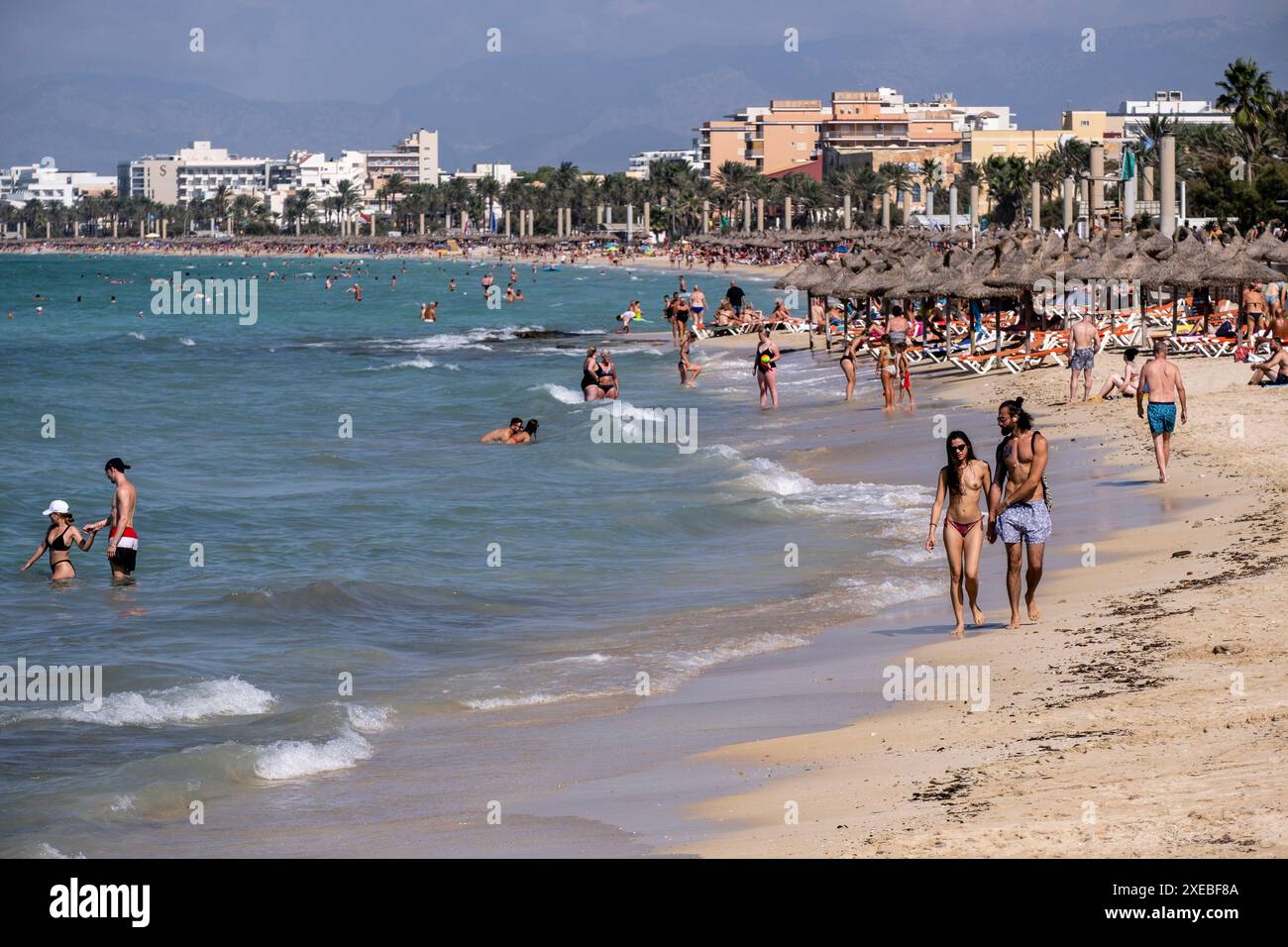 El Arenal spiaggia Foto Stock