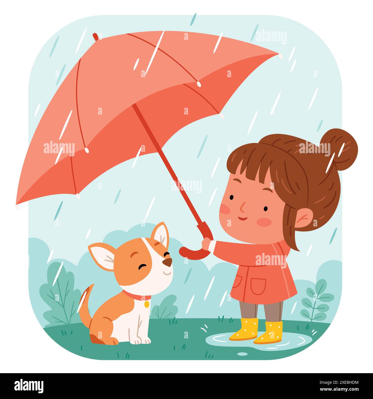 https://c8.alamy.com/compit/2xebhdm/una-ragazza-con-un-cane-sotto-un-ombrello-proteggi-il-tuo-animale-domestico-dalla-pioggia-autunnale-illustrazione-vettoriale-isolato-su-sfondo-bianco-2xebhdm.jpg