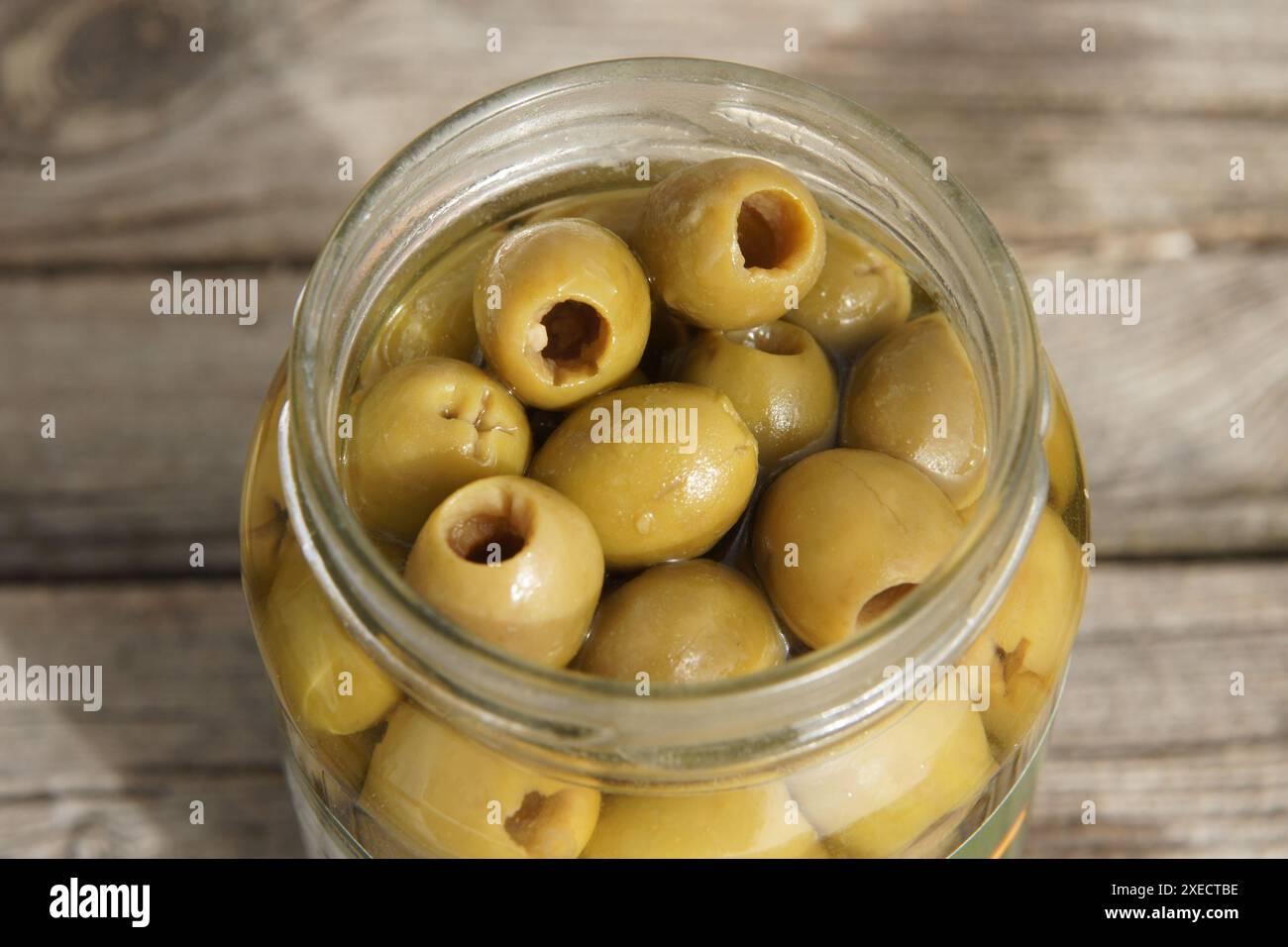 Olea europaea, olive Foto Stock