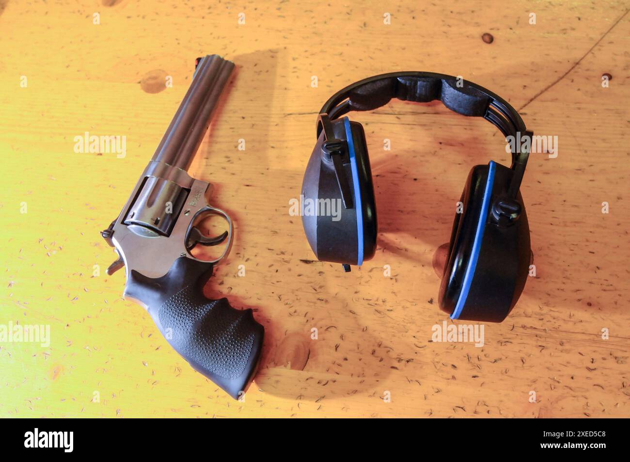 Attrezzature sportive per tiro al piattello per attività sportive ricreative Foto Stock