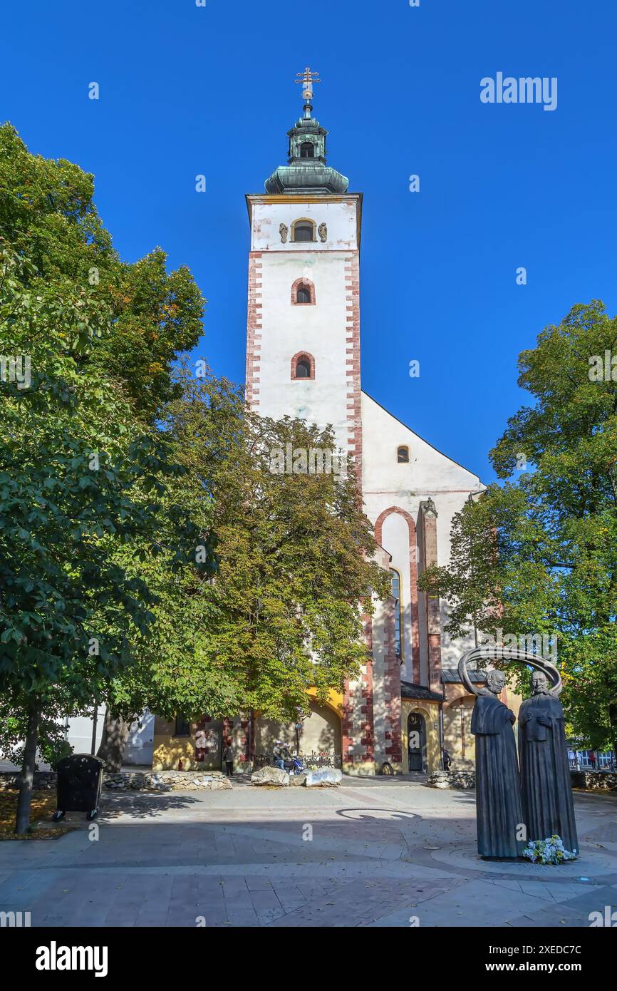 Chiesa dell'Assunzione, Banska Bystrica, Slovacchia Foto Stock