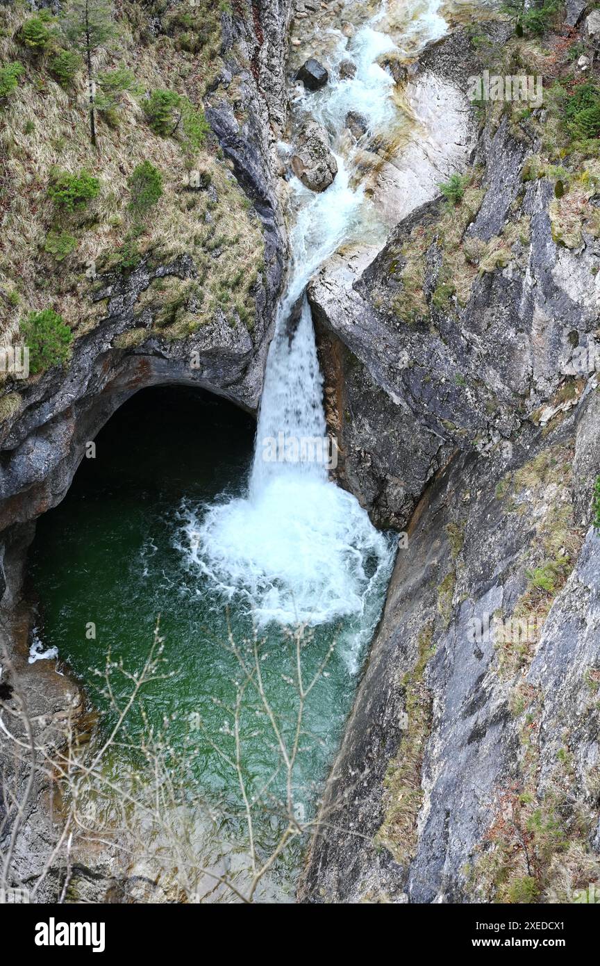 Gola di Poellat vicino a Schwangau Foto Stock
