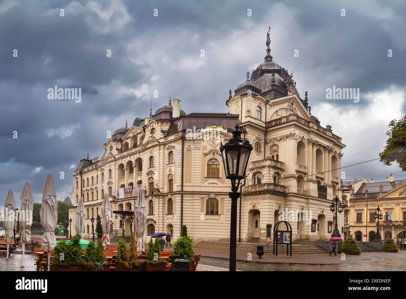 Teatro di Stato a Kosice, Slovacchia Foto Stock