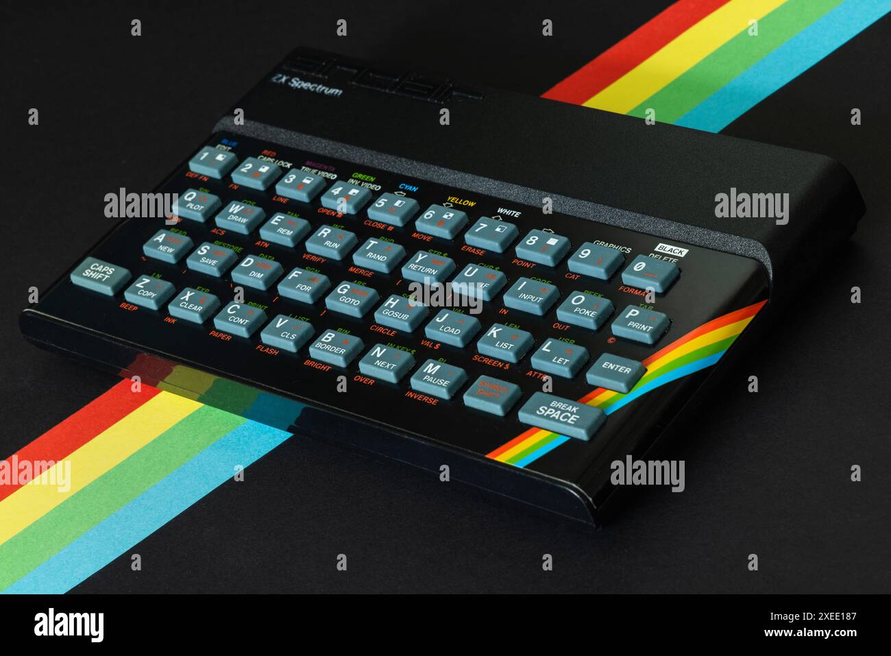 Home computer Sinclair ZX Spectrum Foto Stock