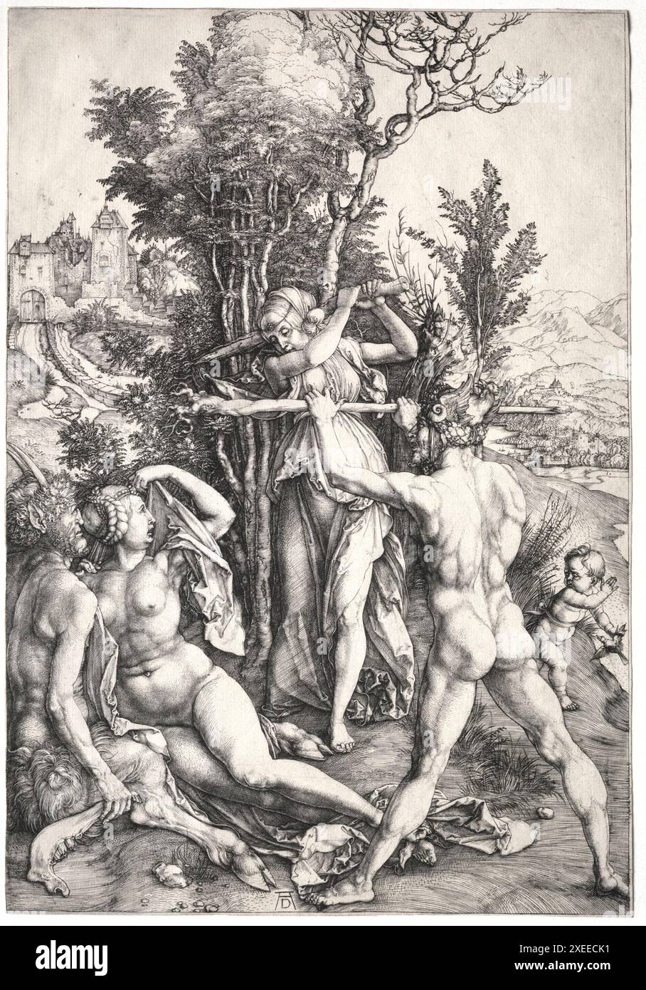 Hercules at the Crossroad, c. 1498. Albrecht Dürer (tedesco, 1471–1528 Foto Stock