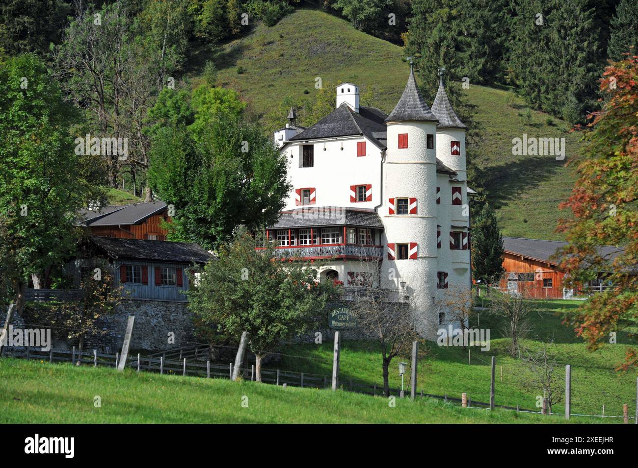 Weitmoser SchlÃ¶ssl in Austria Foto Stock