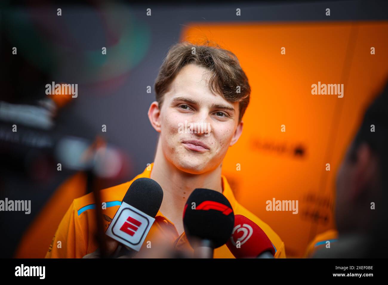 81 Oscar Piastri, (AUS) McLaren Mercedes durante il GP d'Austria, Spielberg 27-30 giugno 2024, Formula 1 World Championship 2024. Foto Stock