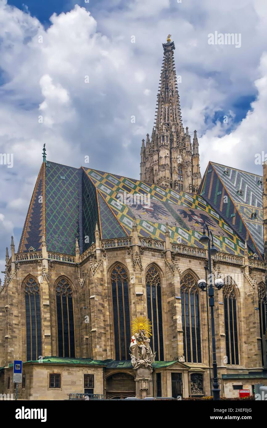 La cattedrale di Santo Stefano a Vienna Foto Stock