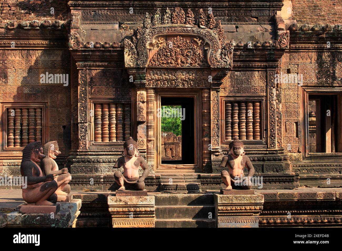 Banteay Srei Foto Stock