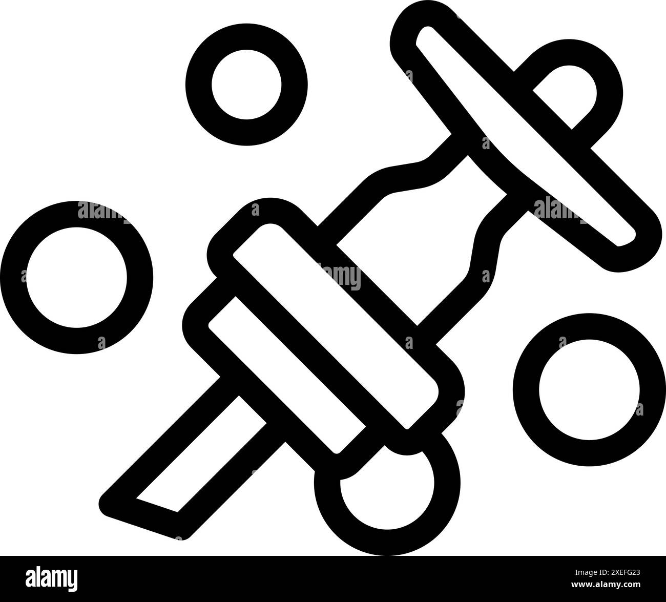 Siringa medica iniettando il medicinale con l'ago a punta tonda per la vaccinazione Illustrazione Vettoriale