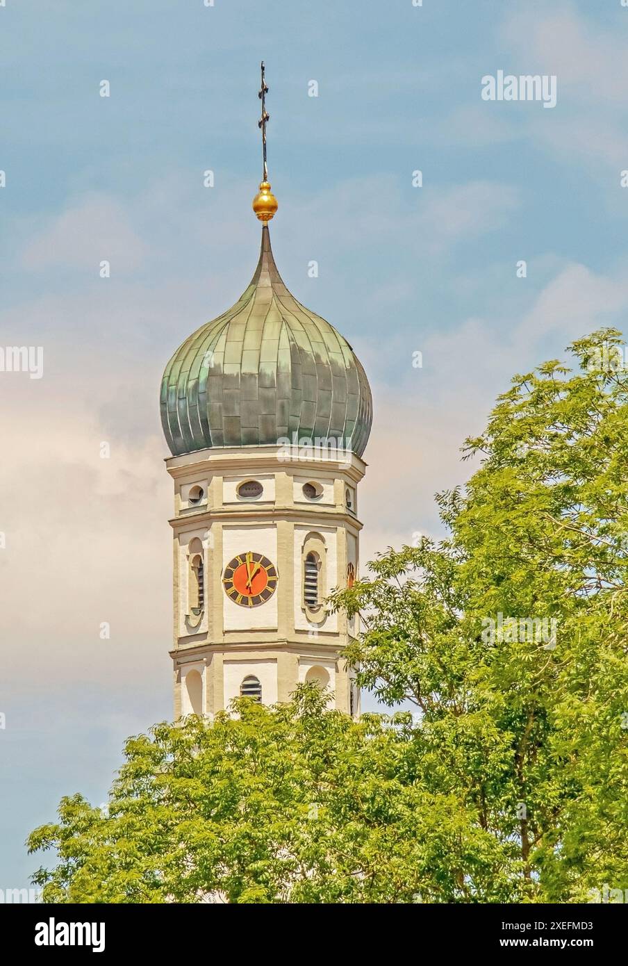 Chiesa di San Magno Bad-Schussenried Foto Stock