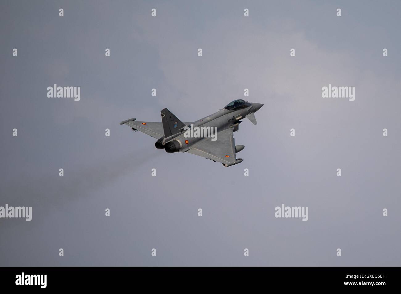 Albacete, Spagna,Air Force,Pacific Skies 2024,forze aerospaziali,militari,A400M,Eurofighter,alleanze,cielo,caccia,aerei,Albacete,aerei da guerra,pista,base aerea,strategie,Germania,Francia,uniformi,piloti,aviatori,decollo,logistica,combattimento,aerei da combattimento,preventiva,traguardo militare,unità,equipaggiamento,spazio,spazio aereo,aerospaziale,destinazione,India,Austrlia,chilometri pacifiche,coloniali,coloniali,coloniali,pacifiche,pacifiche,viaggi,pacifiche,coloniali,coloniali,pacifiche,pacifiche,pacifiche,convogli Foto Stock