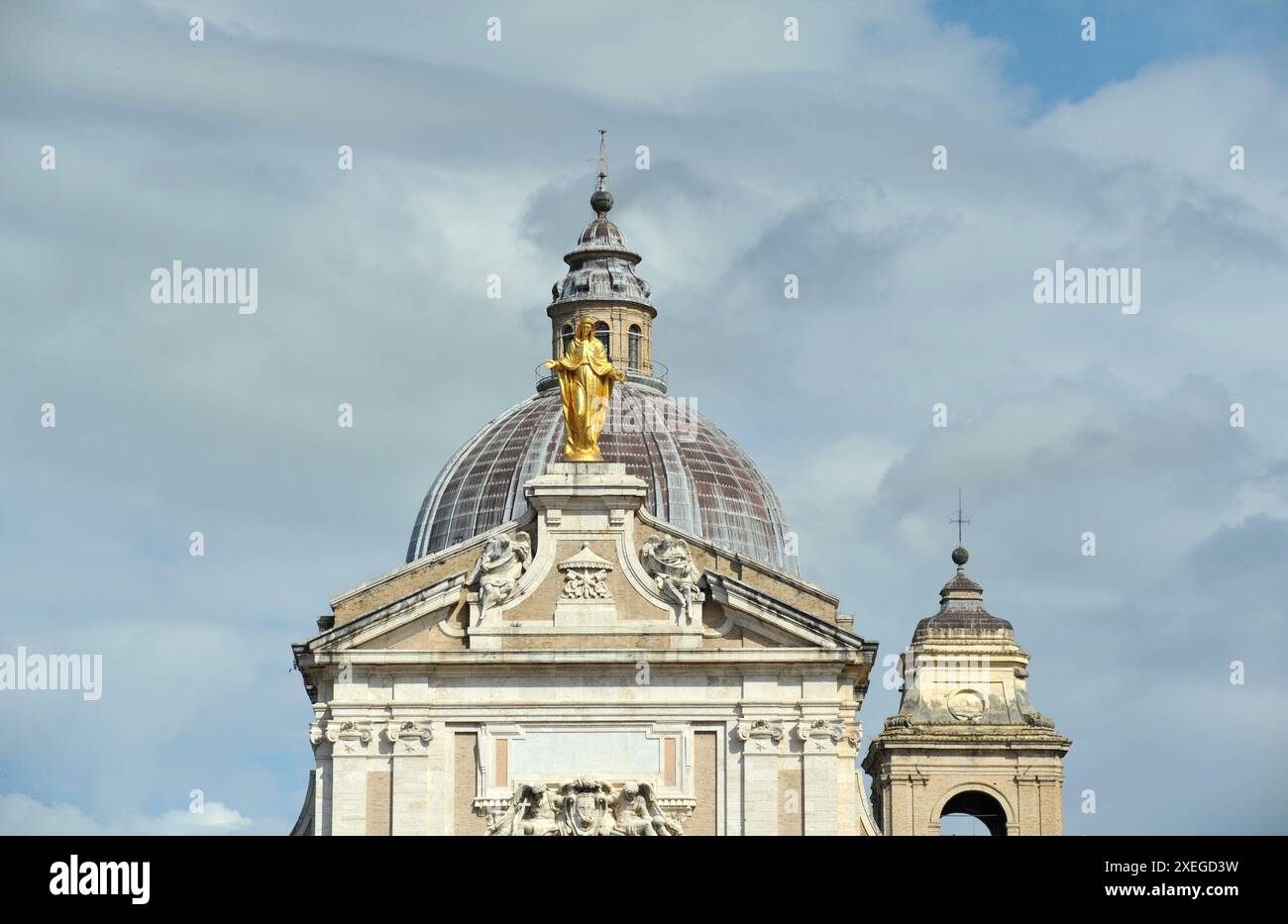 Santa Maria degli Angeli ad Assisi Foto Stock