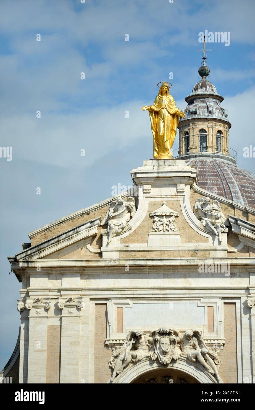 Santa Maria degli Angeli ad Assisi Foto Stock