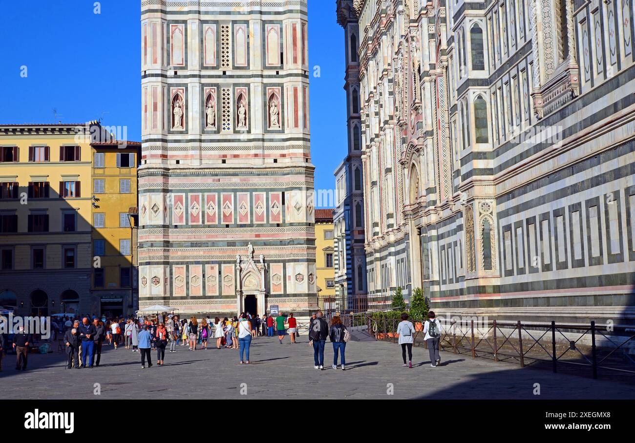 Cattedrale, Santa Maria del Fiore, Firenze, Toscana, Italia Foto Stock