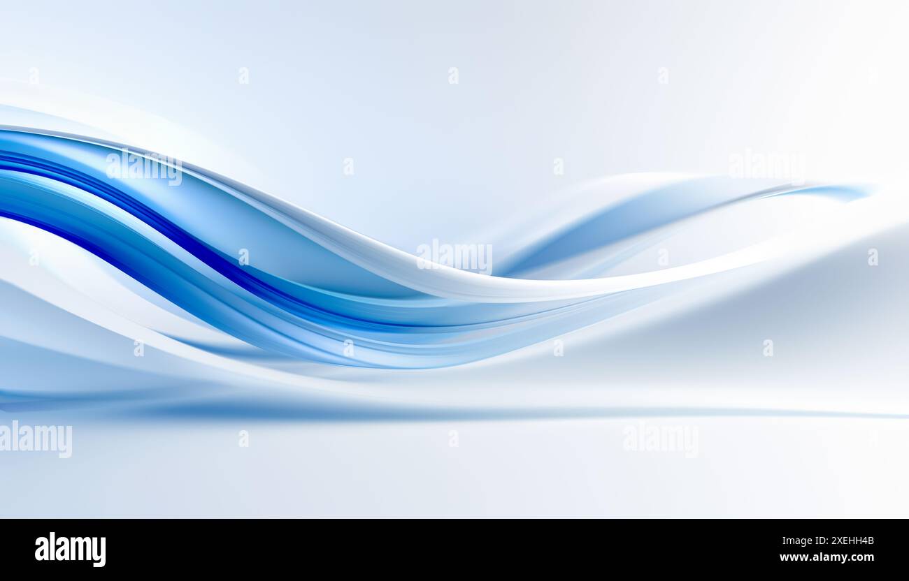 Sfondo bianco e blu Foto Stock