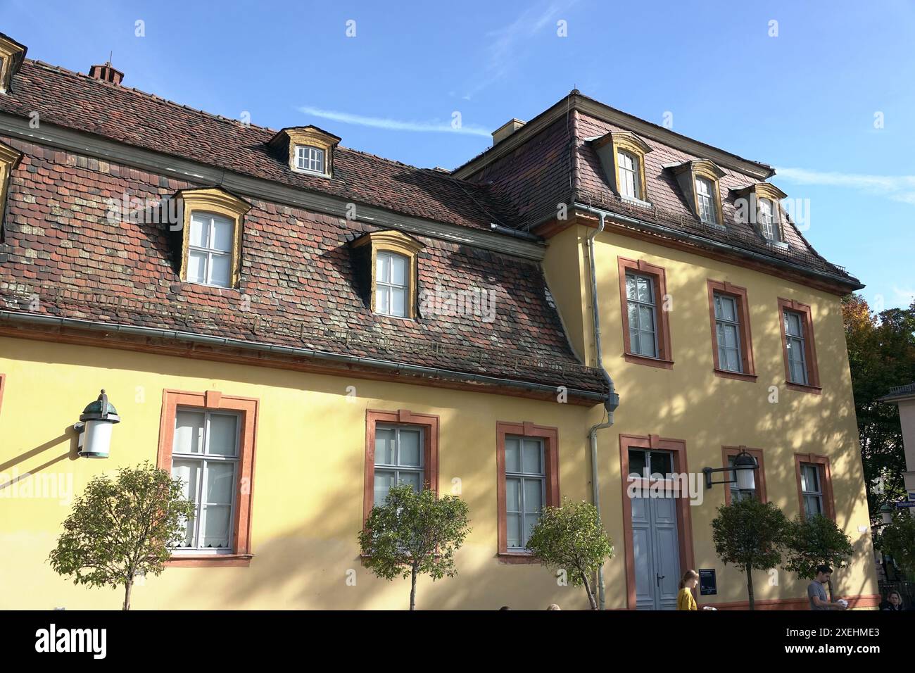 Wittumspalais a Weimar Foto Stock