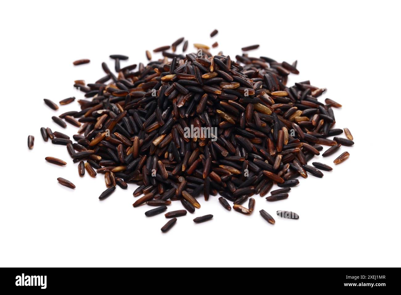 Riso ai mirtilli tailandese, senza glutine, superfood. Foto Stock