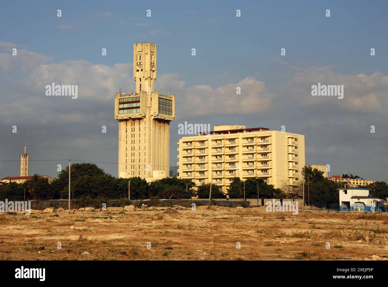 L'ambasciata russa, l'Avana, Cuba, Caraibi. Foto Stock