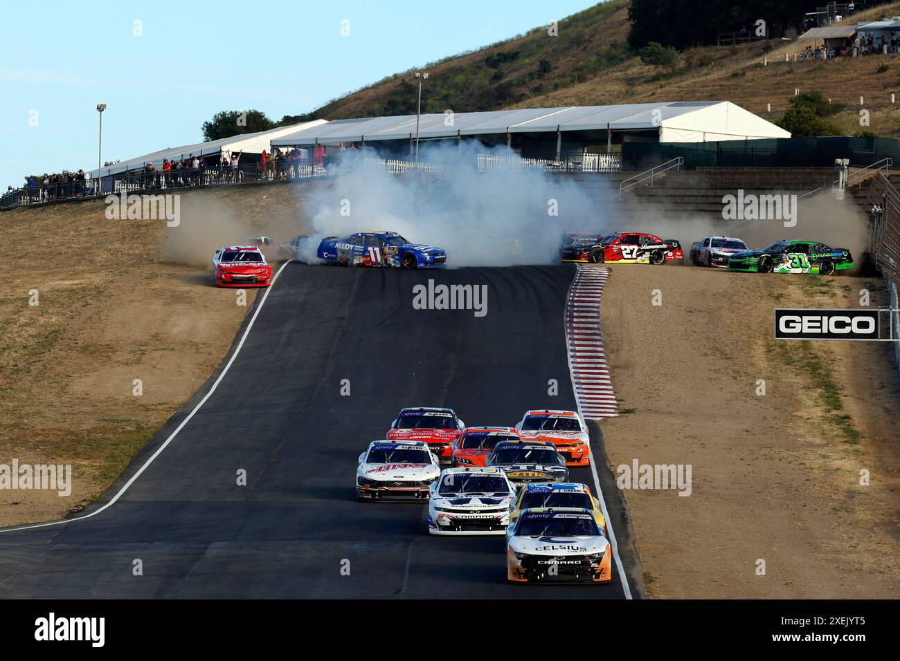 NASCAR Xfinity Series: Giugno 08 zip Acquista ora, paga più tardi 250 Foto Stock