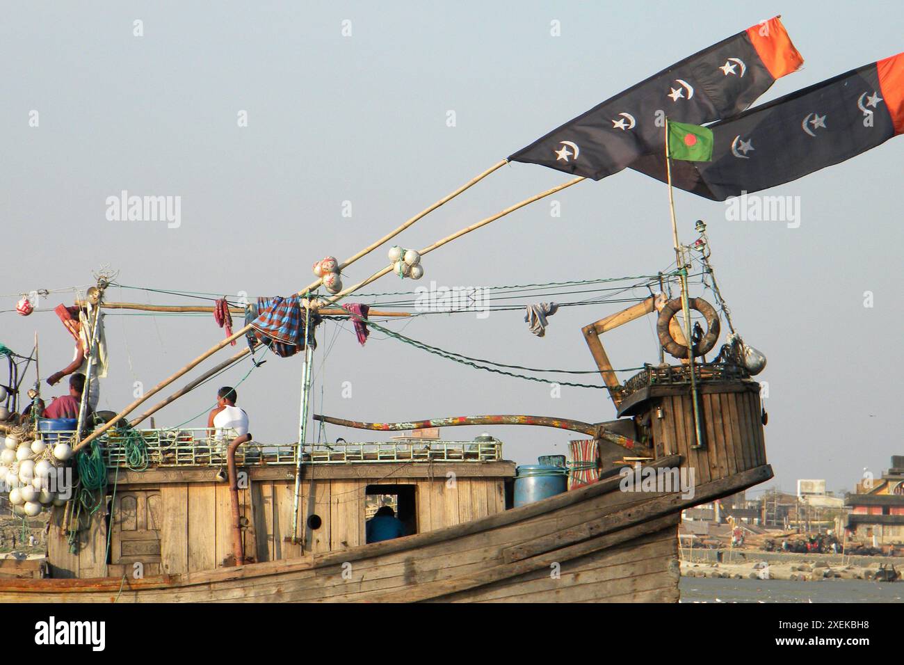 Porto. Chittagong. Bangladesh. Foto Stock